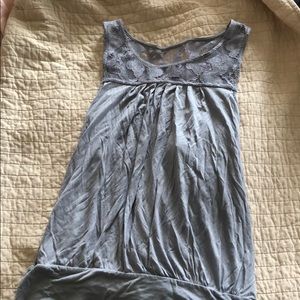 High neck tank top